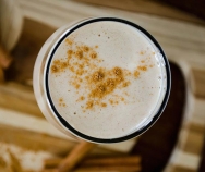 Batido de turrón