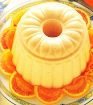 Bavarois a la naranja