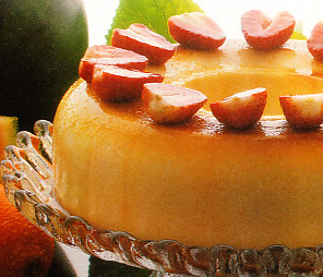 Bavarois de piña