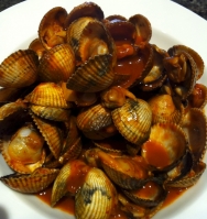 Berberechos con tomate