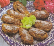Berenjenas con queso de cabra