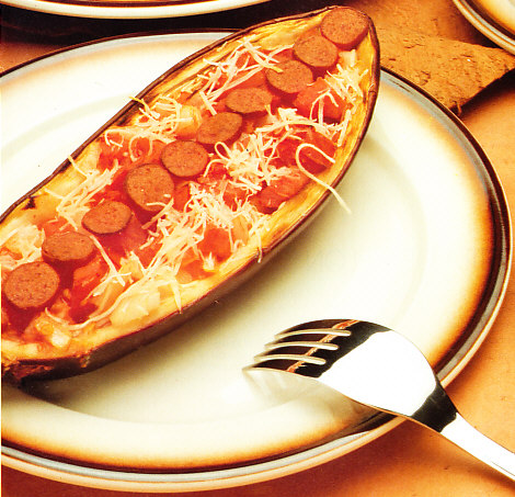 Berenjenas con queso