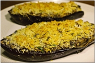Berenjenas rellenas al horno