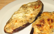 Berenjenas rellenas de calamares