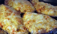 Berenjenas rellenas de gambas