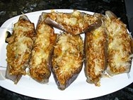 Berenjenas rellenas de Menorca