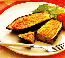 Berenjenas soufflés al queso