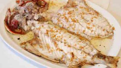 Besugo a la espalda al horno