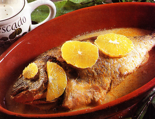 Besugo a la naranja