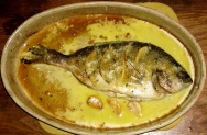 Besugo al vermut