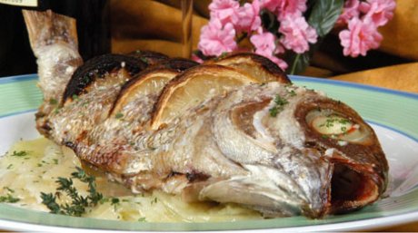 Besugo asado