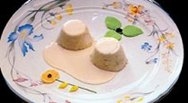 Biscuit de higos con salsa de almendras
