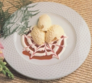 Biscuit helado a la vainilla
