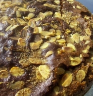 Bizcocho de dulce de palosantos