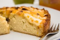 Bizcocho de manzanas reinetas