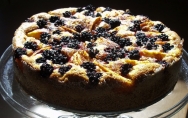 Bizcocho de moras