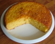 Bizcocho de naranja