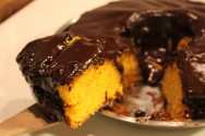 Bizcocho de naranja con chocolate en MyCook