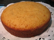 Bizcocho de vainilla