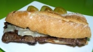 Bocadillo de ternera y huevo