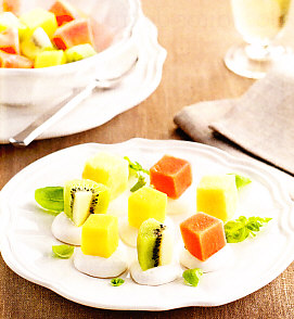 Bocaditos de frutas
