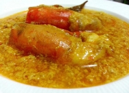 Bogavante con salsa de mostaza