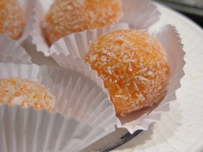 Bolitas de coco