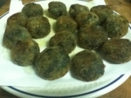Bolitas de espinacas