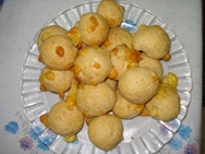 Bolitas de harina de maiz