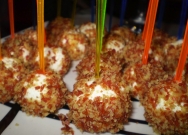 Bolitas de queso crujiente