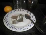 Bolsitas de té verde