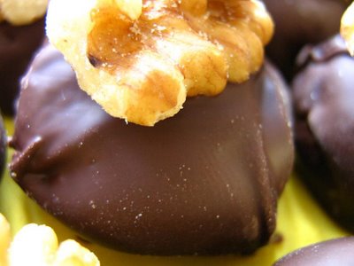Bombones con nueces
