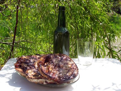 Bonito a la parrilla