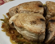 Bonito encebollado
