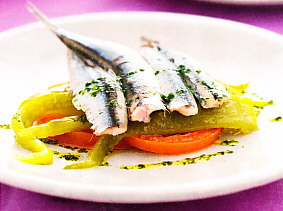 Boquerones al horno