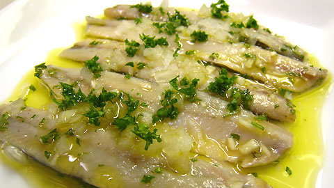 Boquerones en vinagre