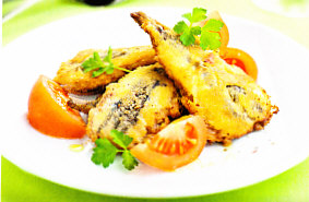 Boquerones rebozados
