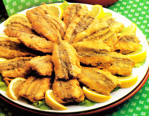 Boquerones rellenos de queso