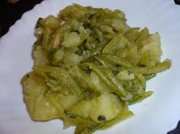 Borrajas con patatas