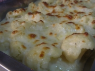Brécol y coliflor con bechamel
