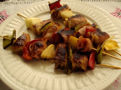Brocheta de ternera