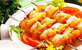 Brochetas caribeñas