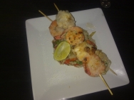 Brochetas de rape