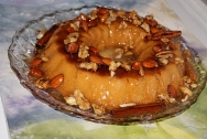 Budín con frutos secos