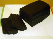 Budín de chocolate con chocolate