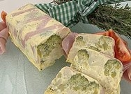 Budin de coliflor y brécol