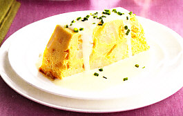 Budín de coliflor