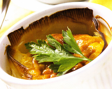 Budín de puerros