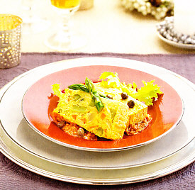 Budín de verduras