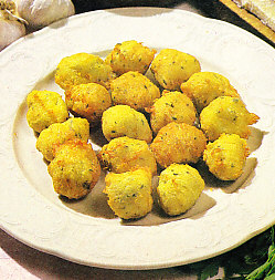 Buñuelos de bacalao  